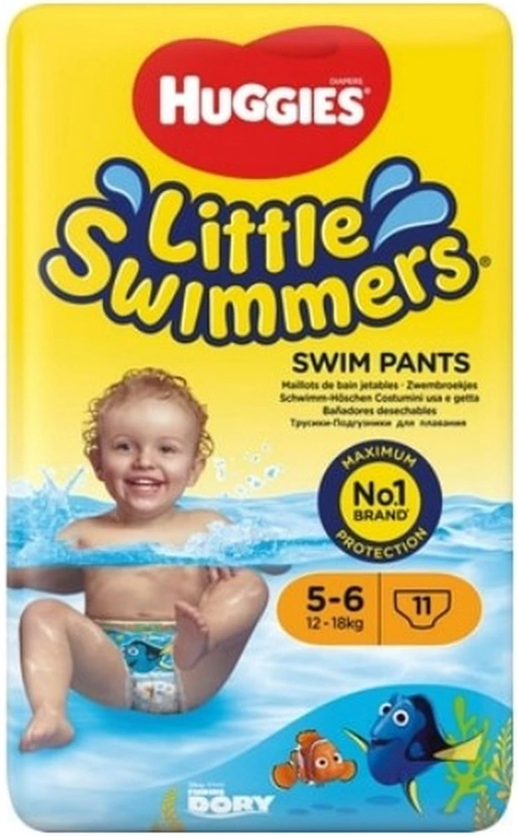 Huggies® Little Swimmers® 5-6 10 stuks Huggies® Little Swimmers® 5-6 10 Stuks -Babyproducten Promotie Winkel