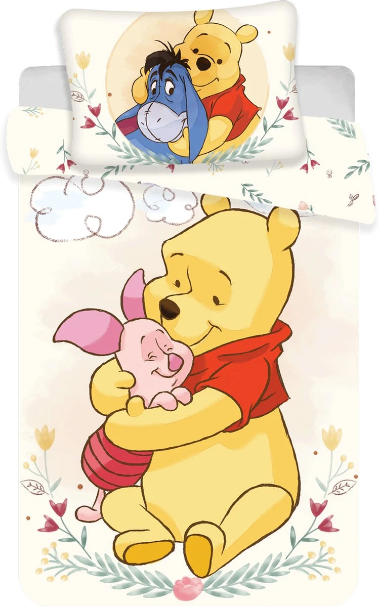 Disney Winnie the Pooh BABY dekbedovertrek Knuffel - 135 x 100 cm - Katoen Disney Winnie The Pooh BABY Dekbedovertrek Knuffel - 135 X 100 Cm - Katoen -Babyproducten Promotie Winkel 749x1200 3