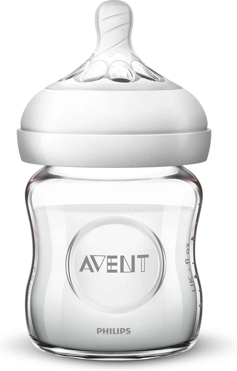 Philips Avent Glazen SCF051/17 - Natural-babyfles - 0m+ - 120ml Philips Avent Glazen SCF051/17 - Natural-babyfles - 0m+ - 120ml -Babyproducten Promotie Winkel 765x1200 2