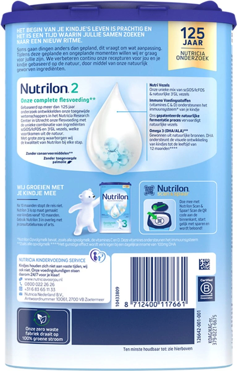 Nutrilon 2 Opvolgmelk – Flesvoeding Vanaf 6 Maanden – 800g Nutrilon 2 Opvolgmelk – Flesvoeding Vanaf 6 Maanden – 800g -Babyproducten Promotie Winkel 767x1200 4