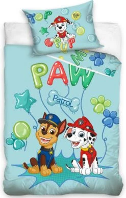 PAW Patrol BABY Dekbedovertrek, Balloon - 100 X 135 Cm - Katoen