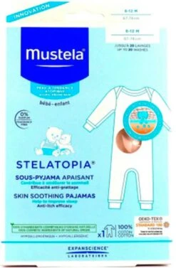 Mustela Bébé Stelatopia Sous-Pyjama Apaisant Accessoire 6-12 Maanden 1Stuks -Babyproducten Promotie Winkel 787x1200