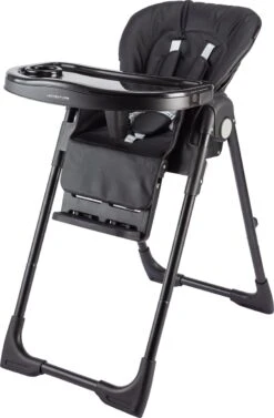 X Adventure V2 Kinderstoel / Eetstoel -Inklapbaar- Incl. Eettafel & 5-Puntsgordel - Zwart -Babyproducten Promotie Winkel 787x1200 8