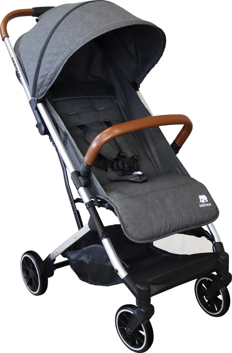 Deryan Rolo Luxe Lichtgewicht Buggy - Grijs Deryan Rolo Luxe Lichtgewicht Buggy - Grijs -Babyproducten Promotie Winkel 788x1200 4