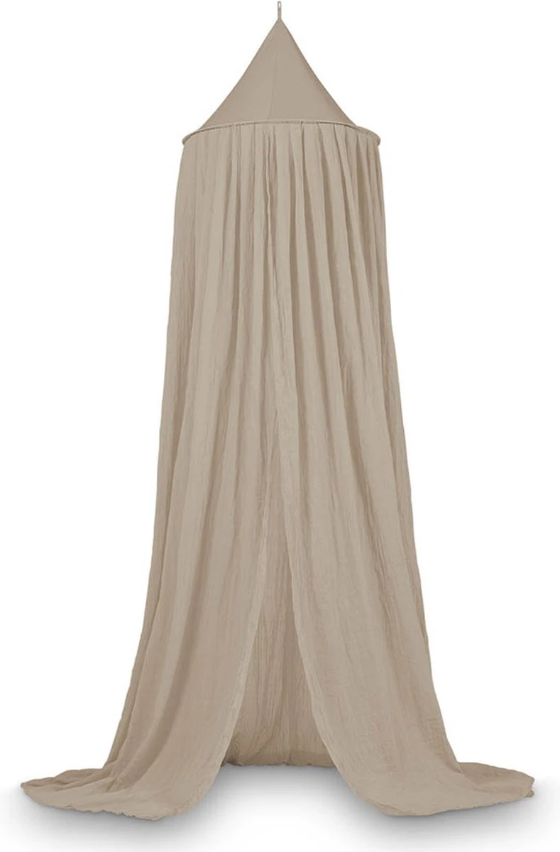 Jollein Baby Klamboe Vintage 245cm - Nougat Jollein Baby Klamboe Vintage 245cm - Nougat -Babyproducten Promotie Winkel 789x1200 2