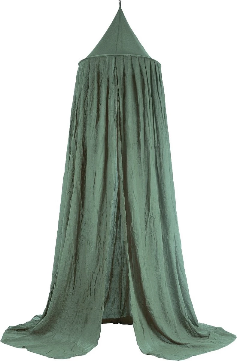 Jollein Baby Klamboe Vintage 245cm - Ash Green Jollein Baby Klamboe Vintage 245cm - Ash Green -Babyproducten Promotie Winkel 789x1200 3