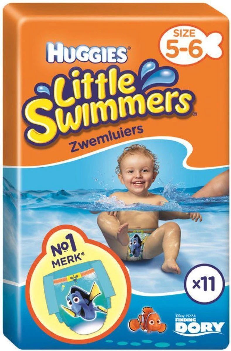 Huggies® Little Swimmers® 5-6 10 stuks Huggies® Little Swimmers® 5-6 10 Stuks -Babyproducten Promotie Winkel