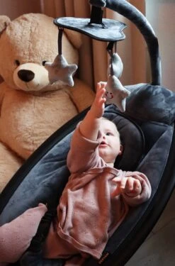 Deryan Baby Elektrische Wipstoel - Schommelstoel - Bluetoothfunctie,Speaker En Afstandsbediening -Babyproducten Promotie Winkel 790x1200 11