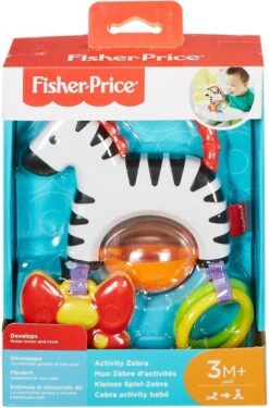 Fisher Price - Activity Zebra - Rammelaar - Speeltje En Bijtring - Grijpspeelgoed 14 Fisher Price - Activity Zebra - Rammelaar - Speeltje En Bijtring - Grijpspeelgoed -Babyproducten Promotie Winkel 791x1200 4
