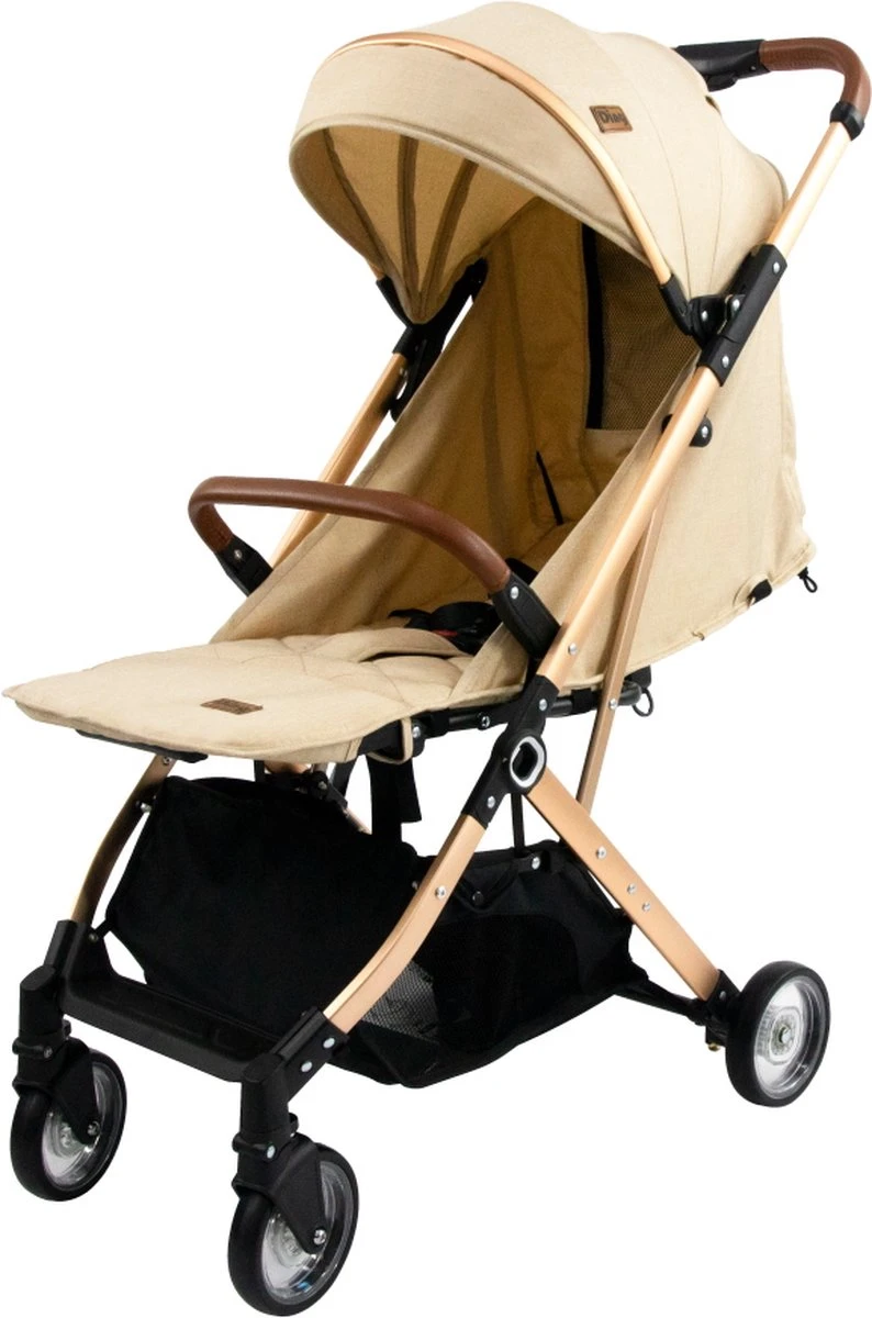 Ding Vivo Wandelwagen - Beige/Rose - Inklapbare buggy - Inclusief boodschappenmandje en zonnekap Ding Vivo Wandelwagen - Beige/Rose - Inklapbare Buggy - Inclusief Boodschappenmandje En Zonnekap -Babyproducten Promotie Winkel 794x1200 6