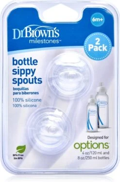 Dr. Brown's Sippy Spout Standaardfles - Transition Bottle - 2 Stuks -Babyproducten Promotie Winkel 795x1200 1