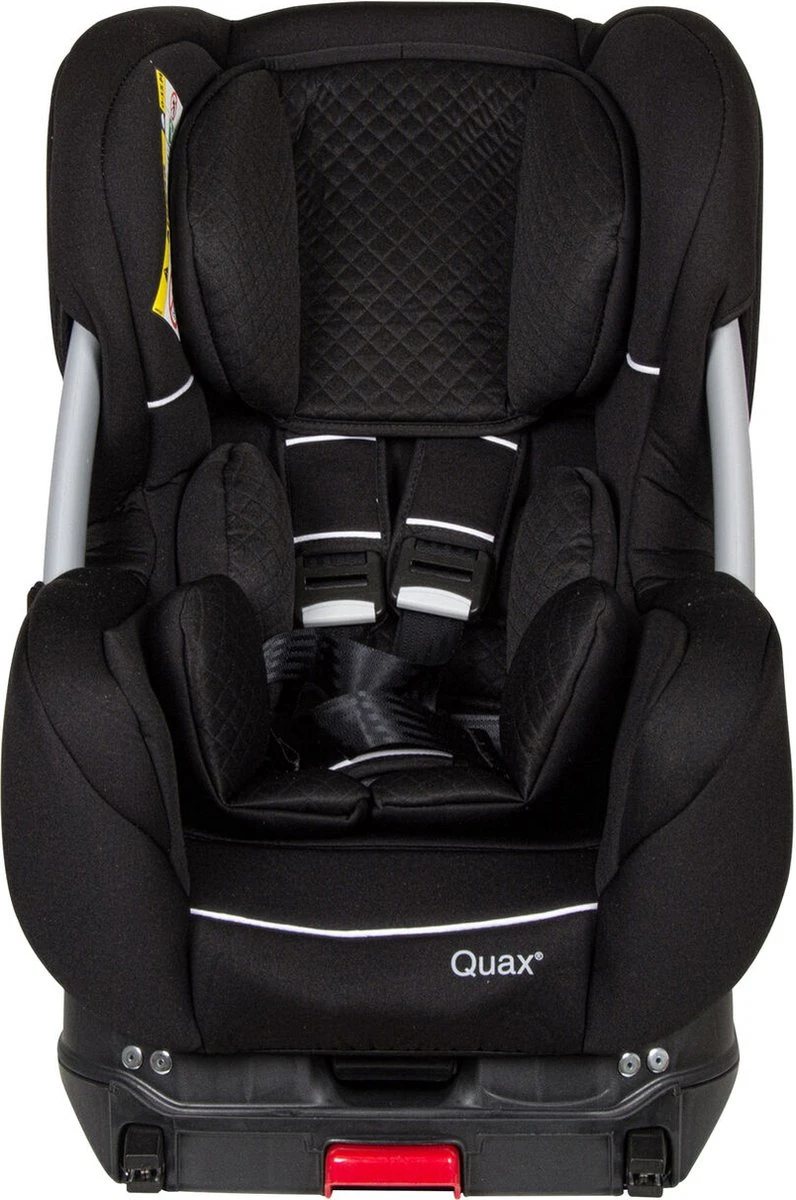 Quax Dino Autostoel I-Size - Zwart - Groep 0/1