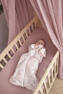 Meyco Jersey Hoeslaken Ledikant - 2-pack - Lilac - 60x120cm -Babyproducten Promotie Winkel 799x1200 29