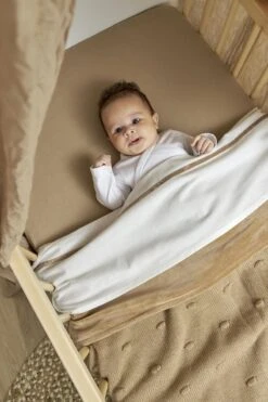 Meyco Jersey Hoeslaken Wieg - 2-pack - Taupe - 40x80/90cm -Babyproducten Promotie Winkel 800x1200 105