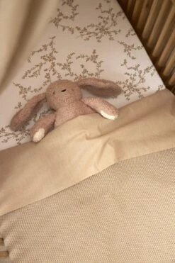 Meyco Branches Hoeslaken Juniorbed - Sand - 70x140/150cm -Babyproducten Promotie Winkel 800x1200 115