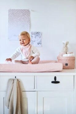 Jollein Hydrofiel Multidoek Snake 70x70cm - Pale Pink - 3 Stuks -Babyproducten Promotie Winkel 800x1200