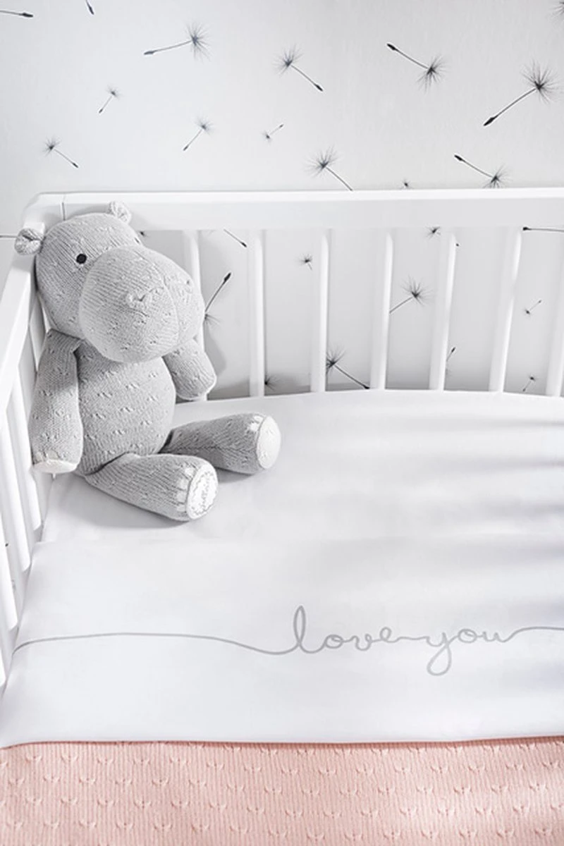 Jollein Baby Laken Ledikant 120x150cm Love you - Grey Jollein Baby Laken Ledikant 120x150cm Love You - Grey -Babyproducten Promotie Winkel 800x1200 253