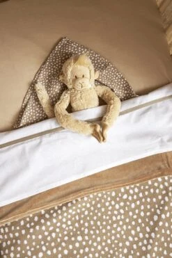 Meyco Bies Ledikant Laken - Taupe - 100x150cm -Babyproducten Promotie Winkel 800x1200 272