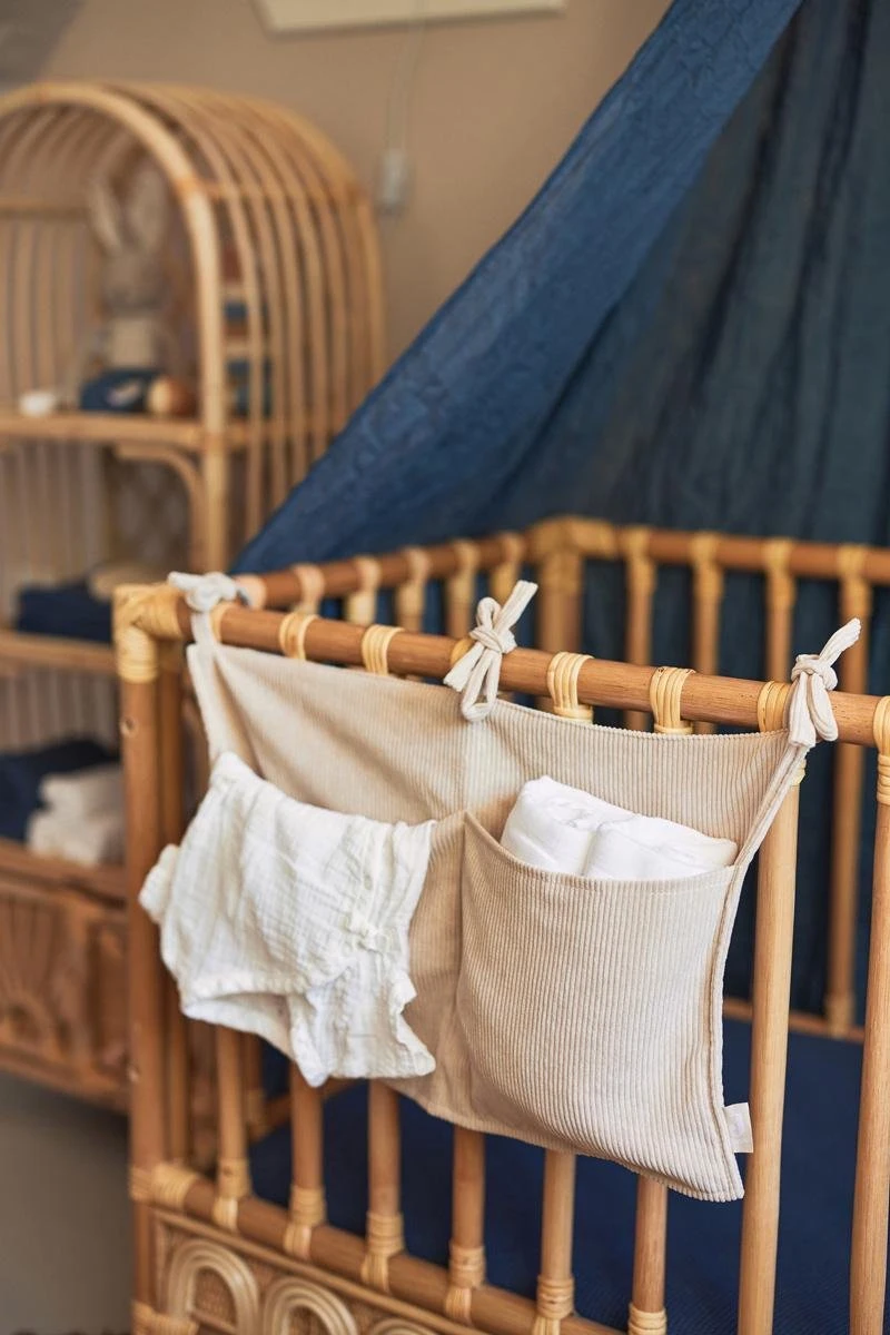 Jollein Baby Klamboe Vintage 245cm - Jeans Blue Jollein Baby Klamboe Vintage 245cm - Jeans Blue -Babyproducten Promotie Winkel 800x1200 331