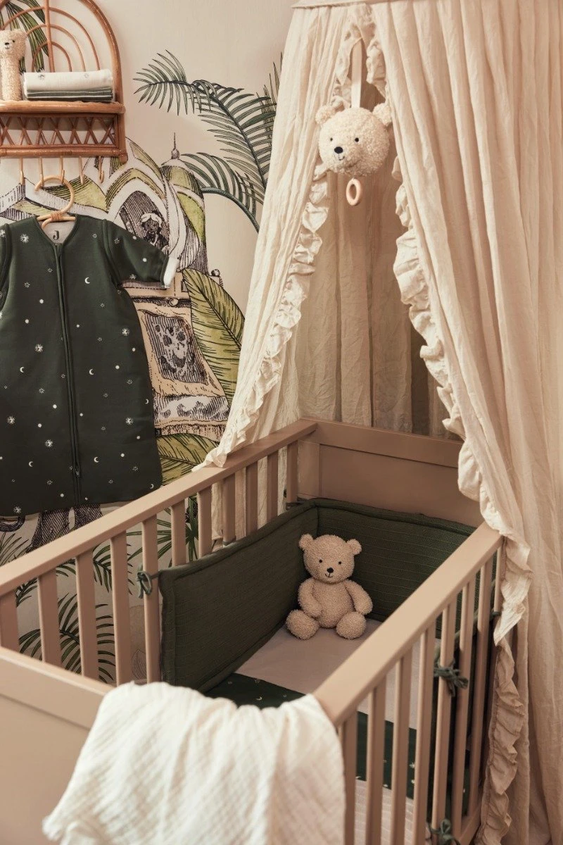 Jollein Baby Sluier Vintage Ruffle 155cm - Nougat Jollein Baby Sluier Vintage Ruffle 155cm - Nougat -Babyproducten Promotie Winkel 800x1200 347