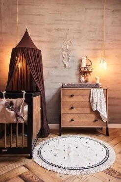 Jollein Baby Klamboe Vintage 245cm - Chestnut -Babyproducten Promotie Winkel 800x1200 356