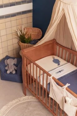 Jollein Speendoekje Badstof Leaf - Jeans Blue -Babyproducten Promotie Winkel 800x1200 394