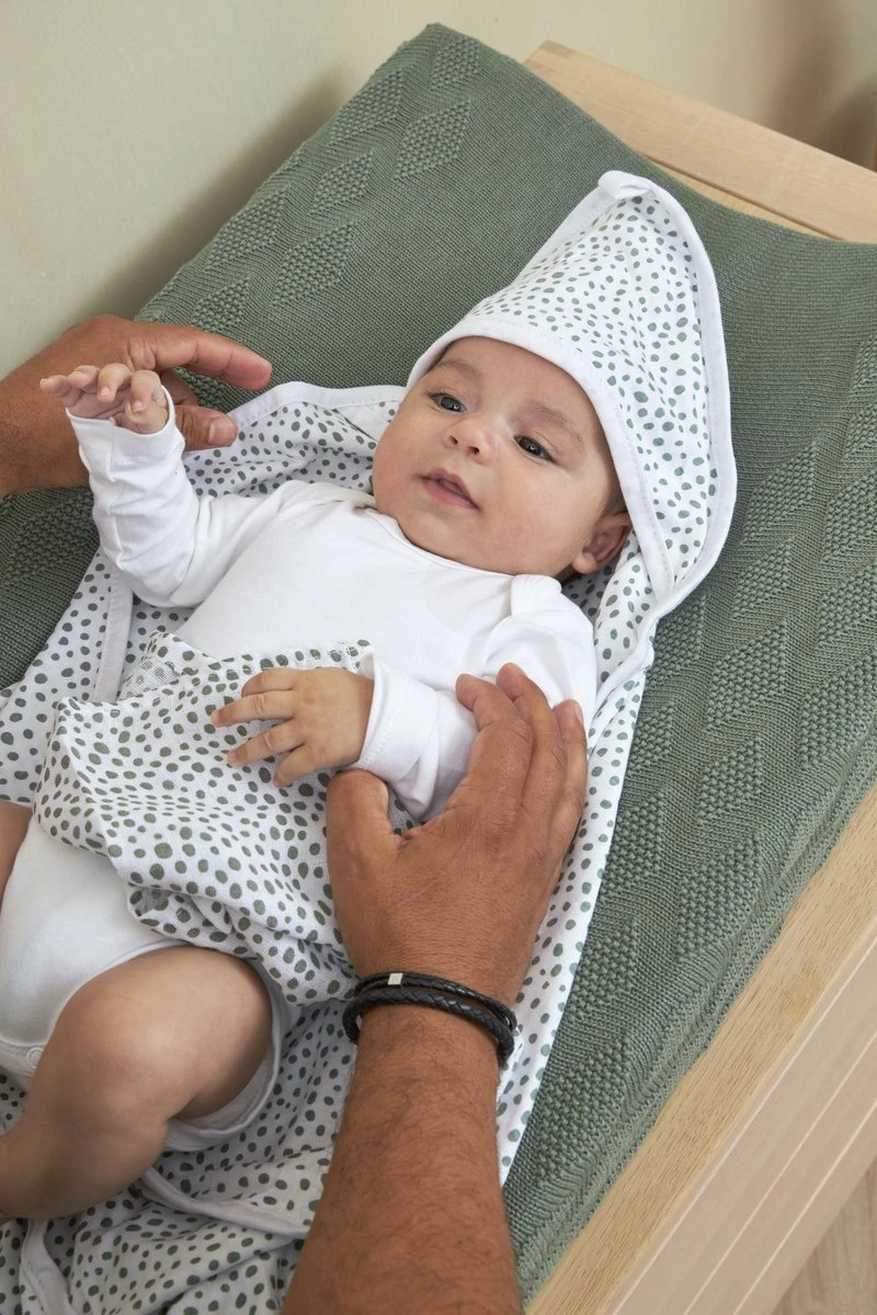 Meyco badcape Basic Jersey/Cheetah 2-pack - Forest Green - 80x80cm Meyco Badcape Basic Jersey/Cheetah 2-pack - Forest Green - 80x80cm -Babyproducten Promotie Winkel 800x1200 44