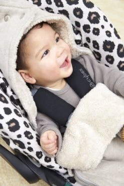 Meyco Knit Basic Voetenzak - Sand Melange -Babyproducten Promotie Winkel 800x1200 456