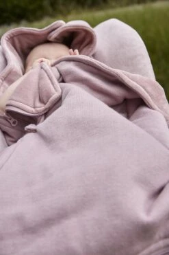 Meyco Voetenzak Knit Basic - Lilac -Babyproducten Promotie Winkel 800x1200 458