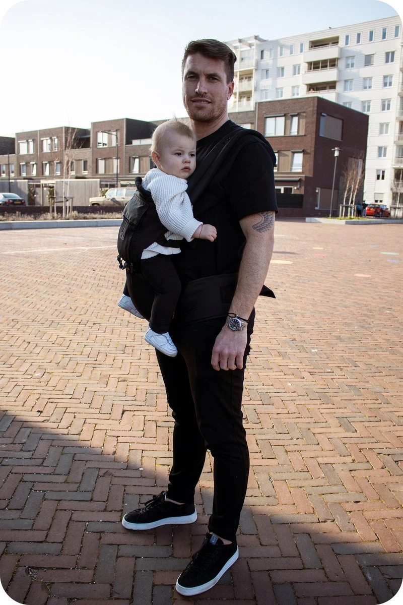 Deryan Pack Luxe Ergonomische draagzak - Babydrager + Opbergvakjes - Zwart Deryan Pack Luxe Ergonomische Draagzak - Babydrager + Opbergvakjes - Zwart -Babyproducten Promotie Winkel 800x1200 471