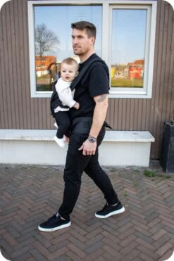 Deryan Pack Luxe Ergonomische Draagzak - Babydrager + Opbergvakjes - Zwart 14 Deryan Pack Luxe Ergonomische Draagzak - Babydrager + Opbergvakjes - Zwart -Babyproducten Promotie Winkel 800x1200 472