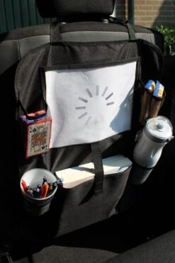 Merkloos Autostoel Organizer – Met Tablethouder – Stevig - Universeel – Zwart -Babyproducten Promotie Winkel 800x1200 496