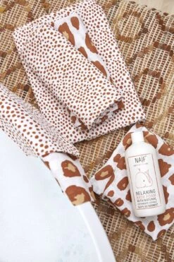 Meyco Cheetah/Panter Hydrofiele Doeken - 3-pack - Camel - 70x70 Cm -Babyproducten Promotie Winkel 800x1200 56