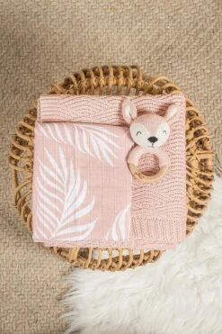 Jollein Hydrofiel Multidoek Nature 115x115cm - Pale Pink - 2 Stuks -Babyproducten Promotie Winkel 800x1200 79