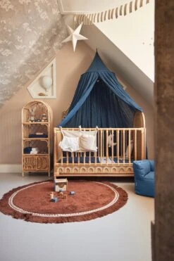 Jollein Baby Hoeslaken Ledikant Jersey 60x120cm - Jeans Blue - 2 Stuks -Babyproducten Promotie Winkel 800x1200 96