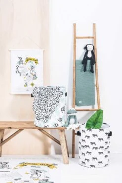 Jollein Baby Deken Ledikant 100x150cm Basic Knit - Forest Green -Babyproducten Promotie Winkel 801x1200 36