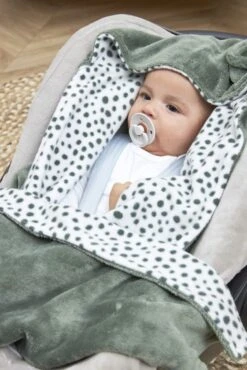 Meyco Wikkeldeken Fleece Cheetah - Grijs -Babyproducten Promotie Winkel 801x1200 55
