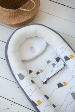 Doomoo Basics Baby Pillow - Klein Ergonomisch Hoofdkussentje -Babyproducten Promotie Winkel 801x1200 85