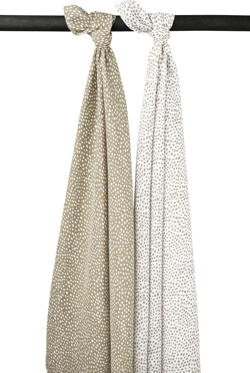 Meyco Cheetah swaddle - 2-pack - hydrofiel - taupe - 120x120cm Meyco Cheetah Swaddle - 2-pack - Hydrofiel - Taupe - 120x120cm -Babyproducten Promotie Winkel 803x1200 2