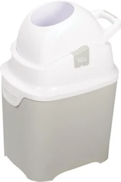 DiaperChamp ONE - Soft Silver - Standaard Luieremmer -Babyproducten Promotie Winkel 804x1200 2