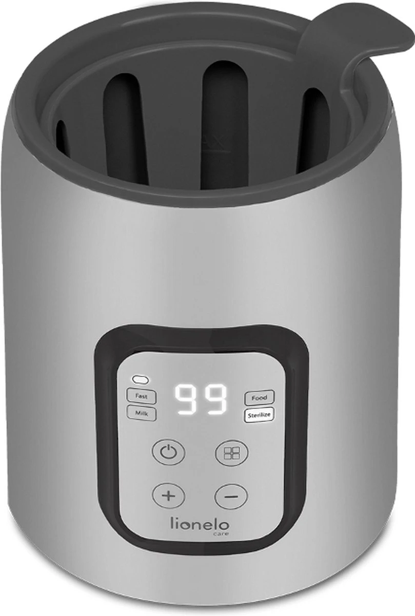 Lionelo Thermup - flessenwarmer en potjes verwarmer - Grijs Lionelo Thermup - Flessenwarmer En Potjes Verwarmer - Grijs -Babyproducten Promotie Winkel 809x1200 1