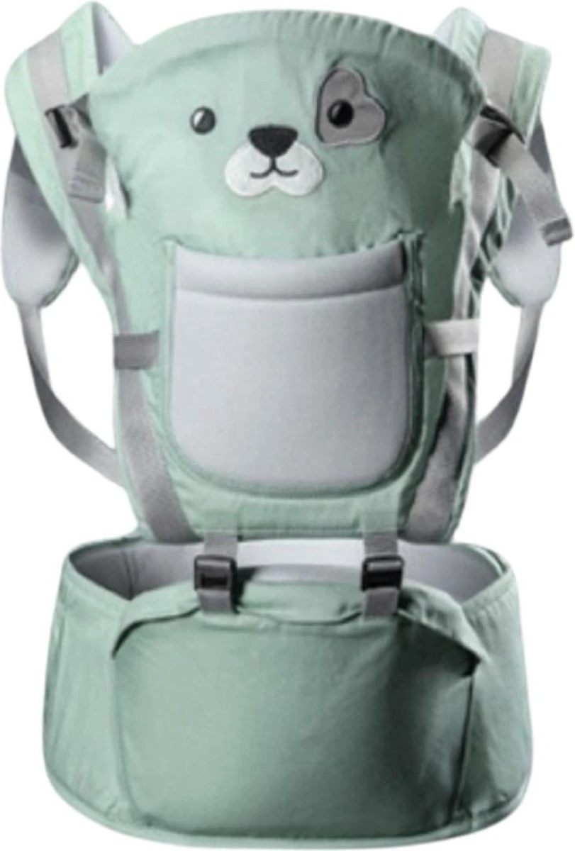 Baby Draagzak - Buik/Rug babydrager met Zacht Zitje (0-36 Maanden) - Groene Beer Baby Draagzak - Buik/Rug Babydrager Met Zacht Zitje (0-36 Maanden) - Groene Beer -Babyproducten Promotie Winkel 811x1200 10