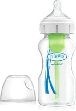 Dr. Brown's Options+ Anti-colic Bottle Brede Hals Fles - 270 Ml
