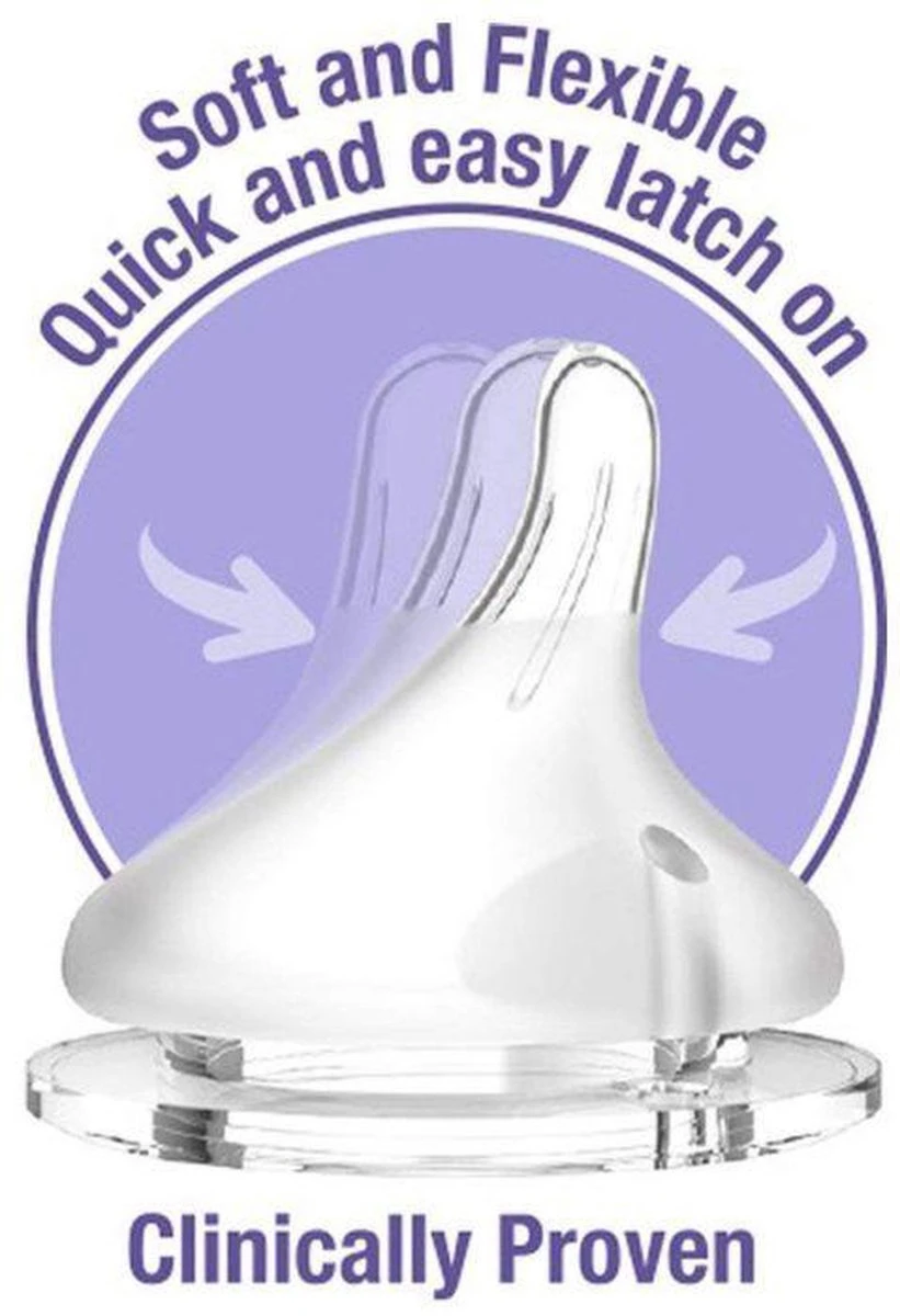 Lansinoh Natural Wave Teats x 2 - Slow Flow Lansinoh Natural Wave Teats X 2 - Slow Flow -Babyproducten Promotie Winkel 821x1200 8