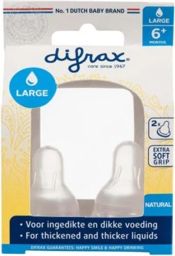 Difrax Flessenspeen Natural - Maat Large - 2 Stuks 7 Difrax Flessenspeen Natural - Maat Large - 2 Stuks -Babyproducten Promotie Winkel 821x1200 9