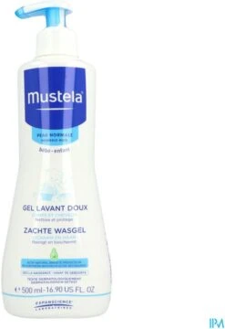 Mustela Baby Zachte Wasgel - 500 Ml -Babyproducten Promotie Winkel 823x1200 1