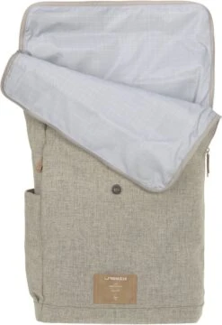 LÄSSIG Luiertas Rolltop Backpack Rugzak Incl Verschoningsmatje Choco Mélange Limited Edition 7 LÄSSIG Luiertas Rolltop Backpack Rugzak Incl Verschoningsmatje Choco Mélange Limited Edition -Babyproducten Promotie Winkel 824x1200 4