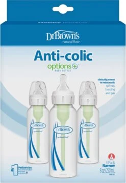 Dr. Brown's Options+ Anti-colic Standaardfles - 250 Ml - 3 Stuks -Babyproducten Promotie Winkel 826x1200 5