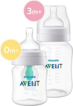 Philips Avent SCD809/01 Anti-Colic Combi Babyfles (125ml) + (260ml) Met AirFree Ventiel -Babyproducten Promotie Winkel 828x1200 6