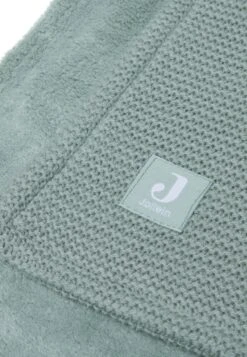 Jollein Baby Deken Ledikant 100x150cm Basic Knit Forest Green/Fleece -Babyproducten Promotie Winkel 830x1200 63